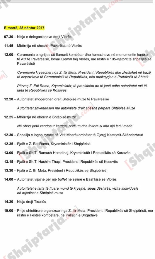 mbledhja qeverive rendi