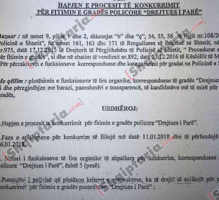 garda policore dokument