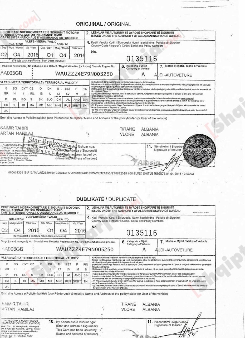 dokument lajmi alibeaj