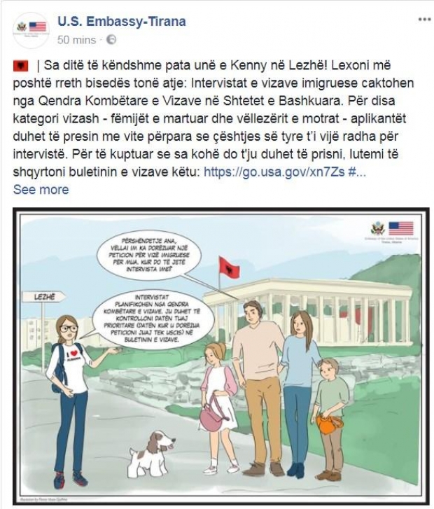 njoftimi i ambasades