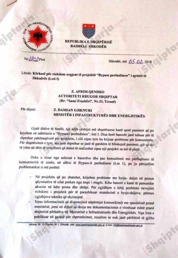 shkresa bashkia shkoder