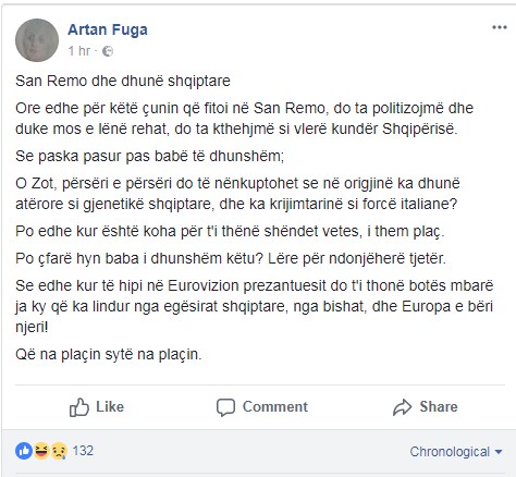 statusi i artan fuges