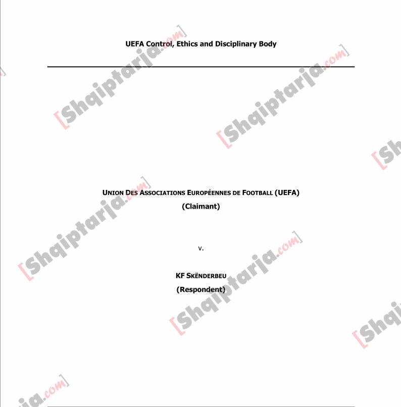raporti per skenderbeun