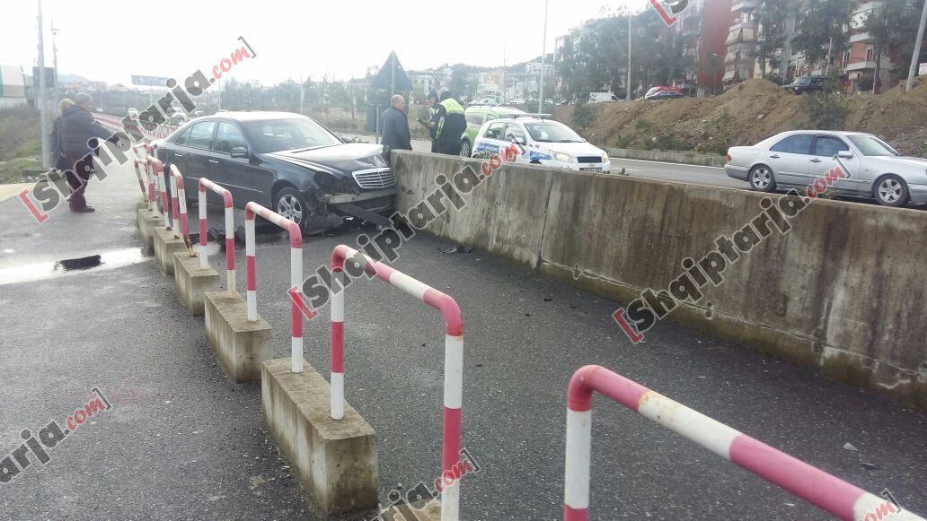 aksident benci tirane