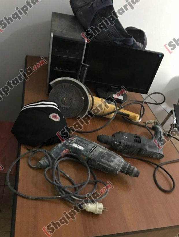 policia kap hajdutet vidhnin sende