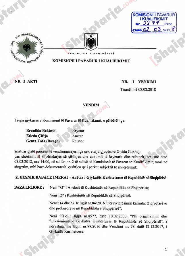 vendimi besnik ymeraj 1