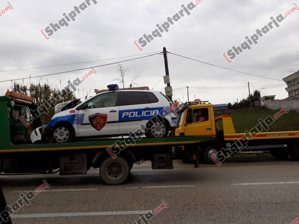 aksidentohet makina policise rinas