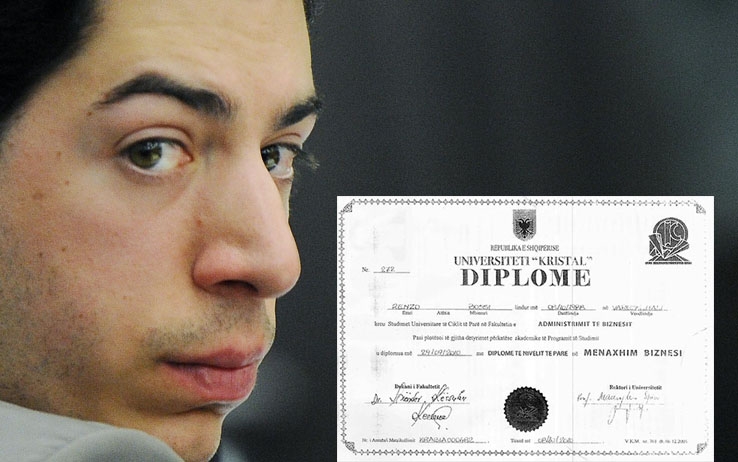 renzo bossi diploma