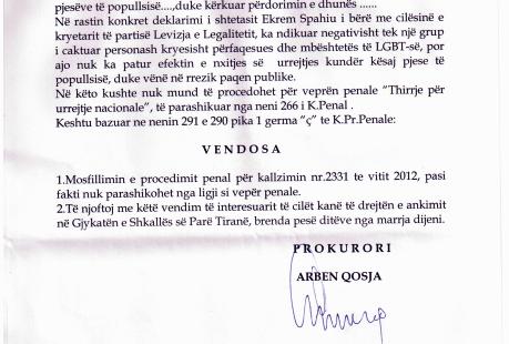 prokuroria spahia lgbt