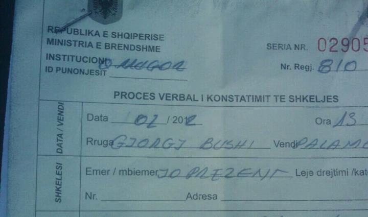 gjoba te gjorgj bushi