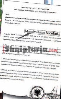 faksimile me logo asllan patrioti nikolini