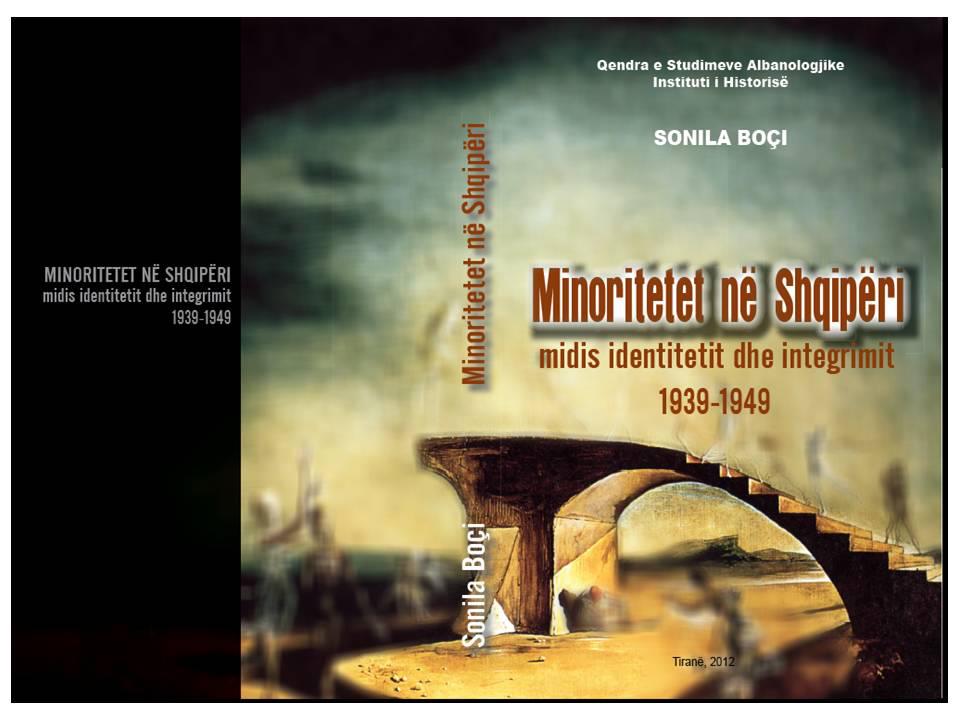 Kopertina e librit sonila