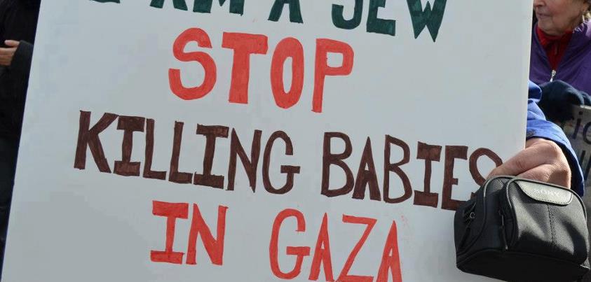 foto gaza stop killing babies