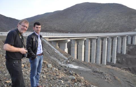 gazetari norvegjez shqiperi rruge