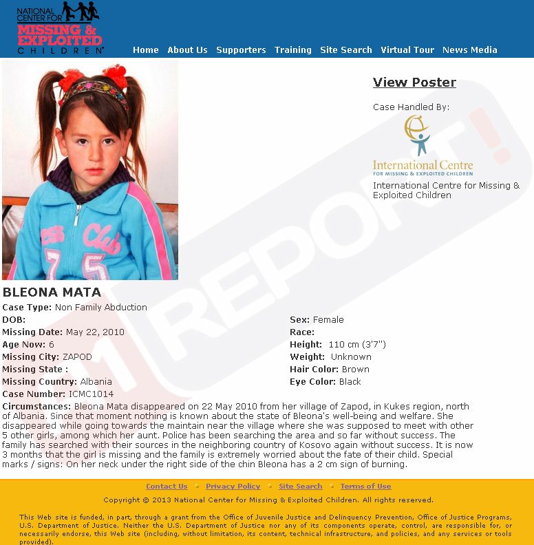 bleona mata faqja e te humburve