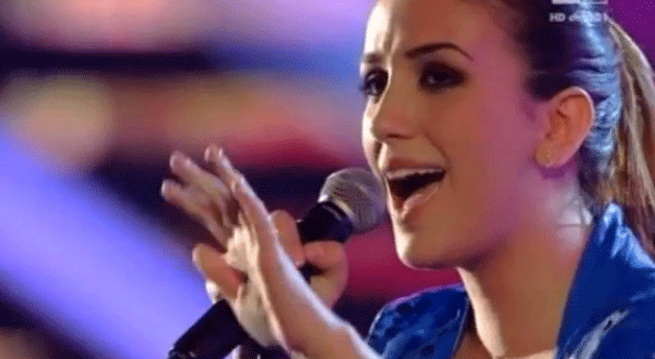 elhaida dani, nata e dyte, the voice of italy