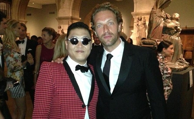 psy chris martin 