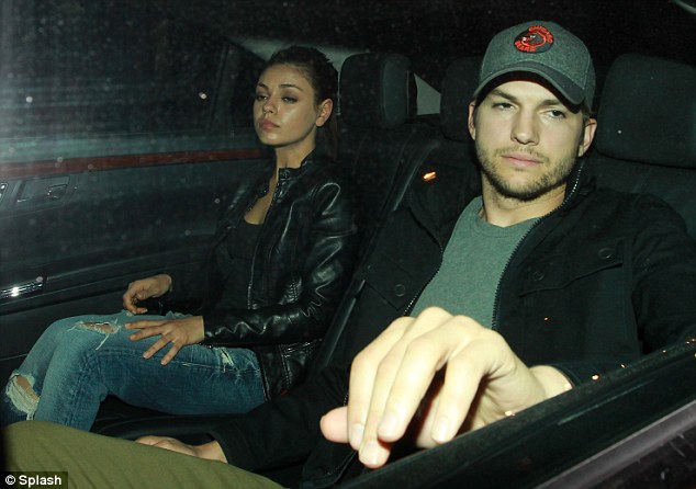 ashton kutcher, mila kunis 