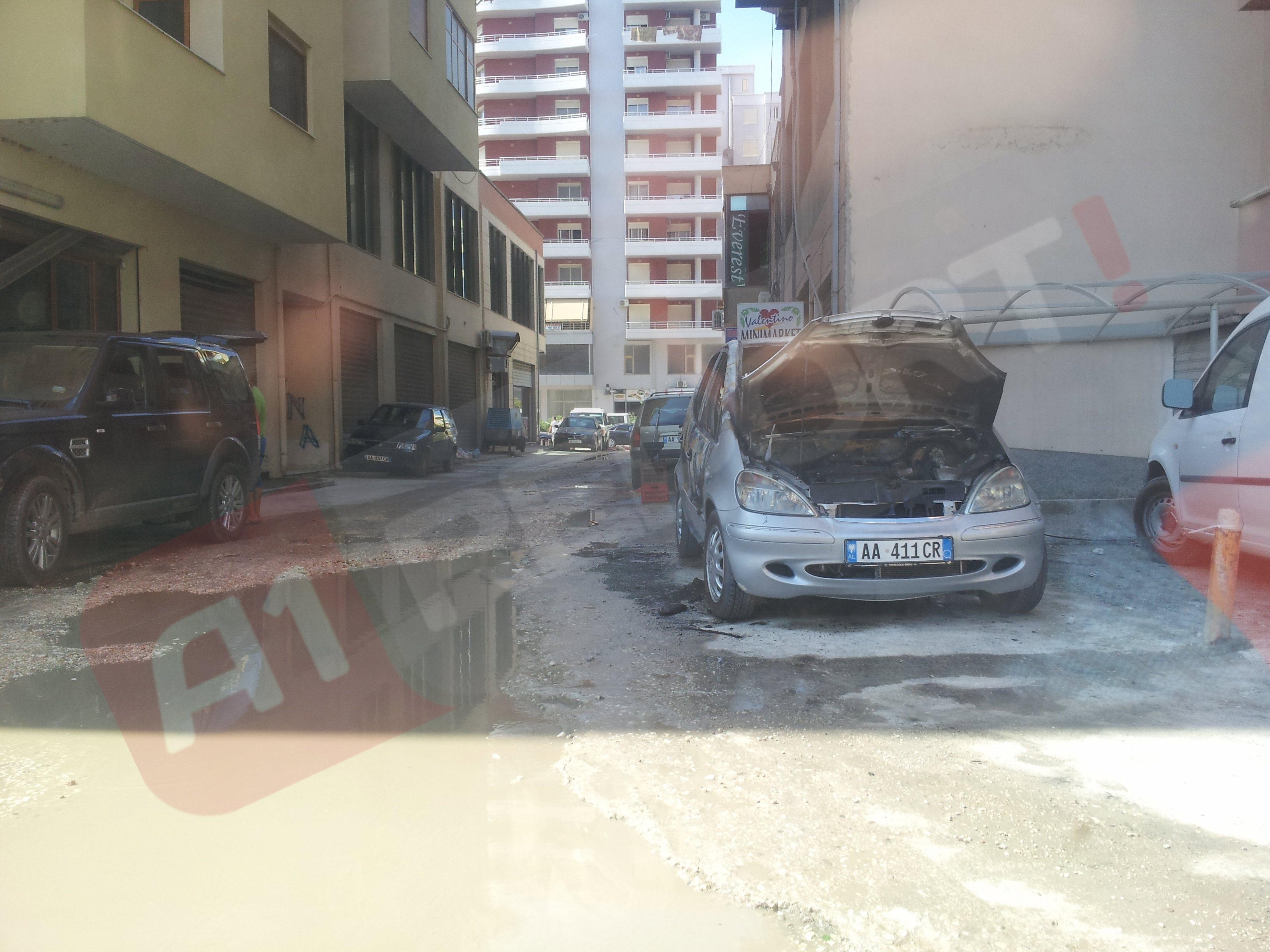 makina e djegur vlore