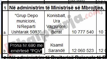 materiali ministria e mbrotjtjes 1