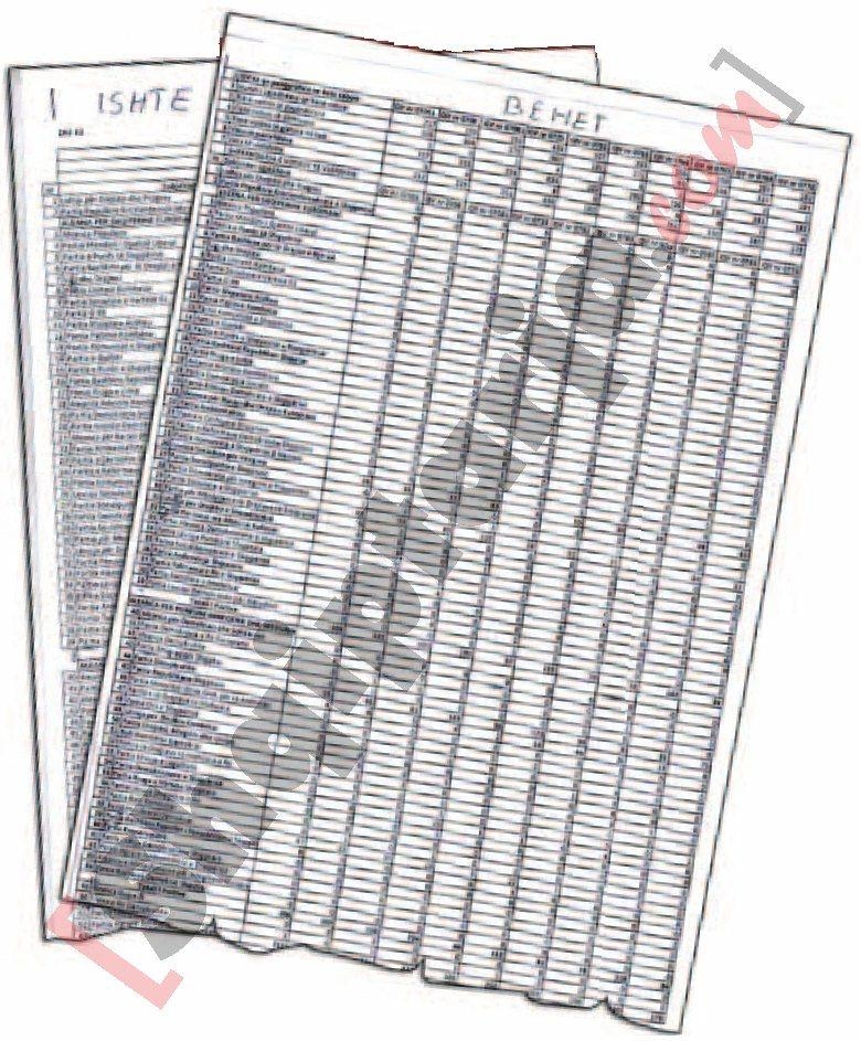 Faksimile e ndryshimit të rezultatit të votave në qarkun e Lezhës me logo 2