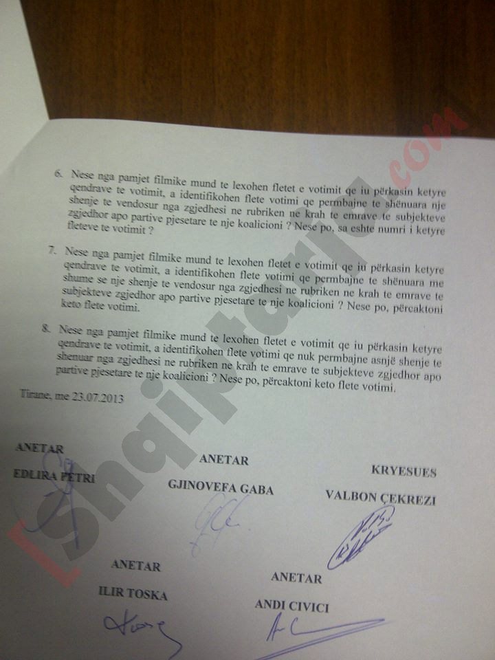 vendimi i kolegjit per kukesin 1