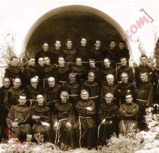 Bashksia e Urdhrit Françeskan në Shqipëri, dalë në Shkodër në vitin 1936 me logo