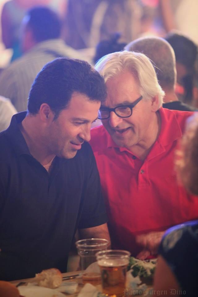 niko peleshi me ambasadorin gjerman tek festa e birres 