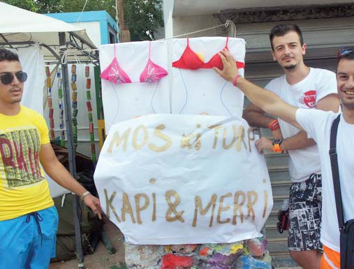 Partia e Portokali nxjerr sloganin (Mos kiturp, kapi dhe merri)