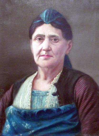 Motër Gjyzepina pikturë e Kol Idromenos