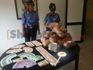 Droga dhe paratë e sekuestruara