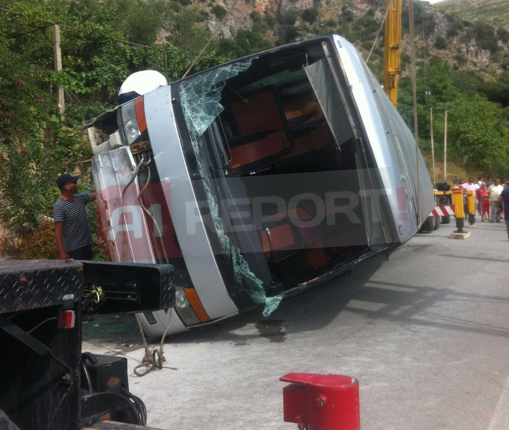 autobusi i rrezuar ne borsh