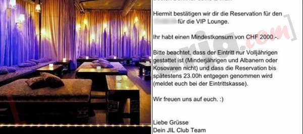 tabela  e lokalit ne zvicer