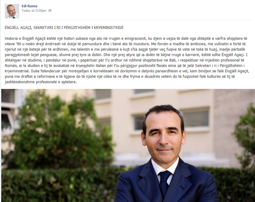 rama per engjell agaci