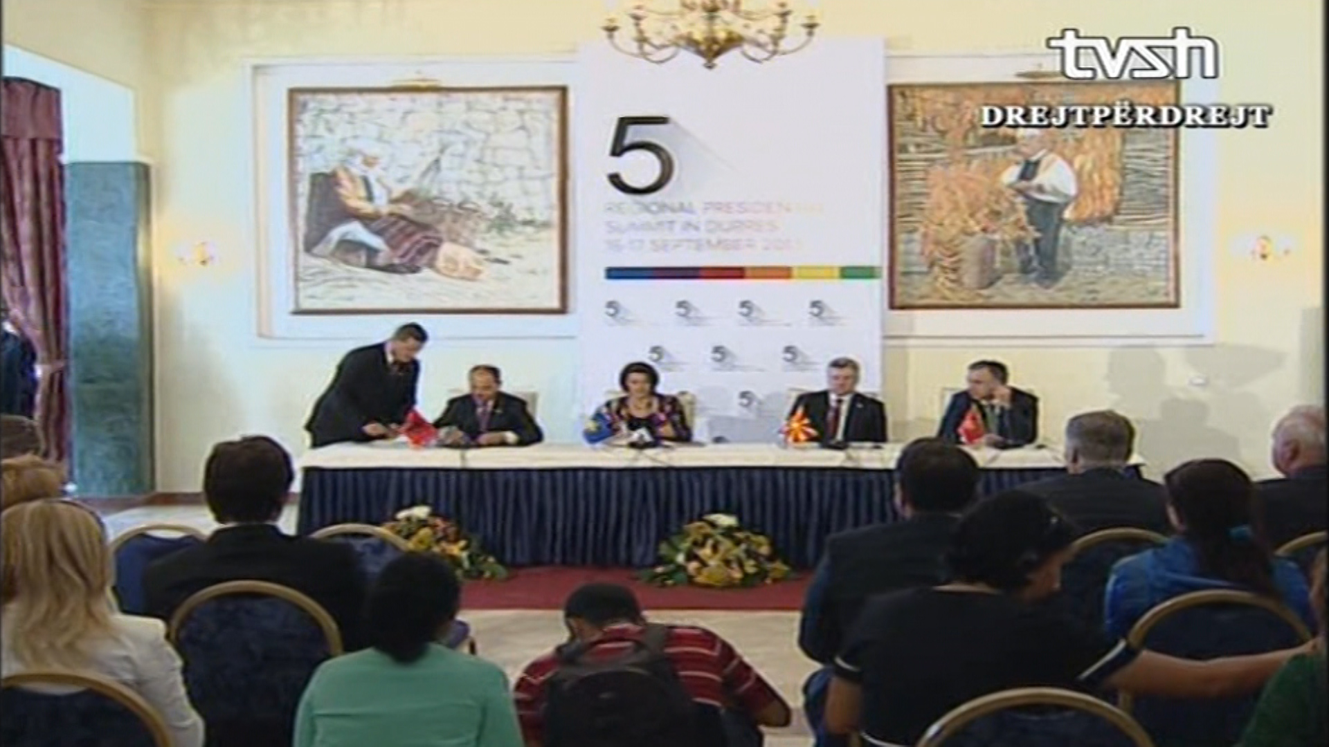 nishani me presidente