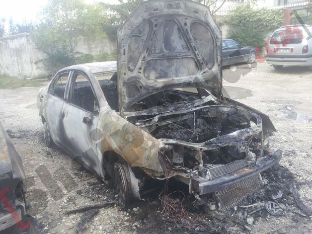 makina e djegur ne vlore