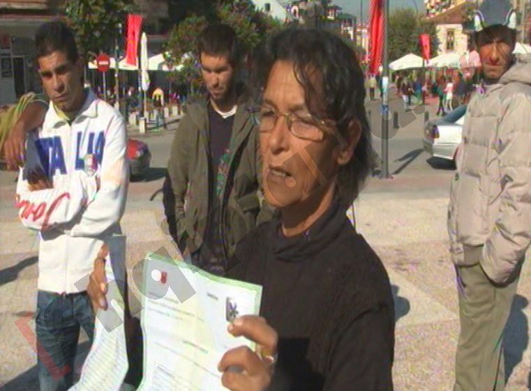 gjyshja e femijes rom ne korce