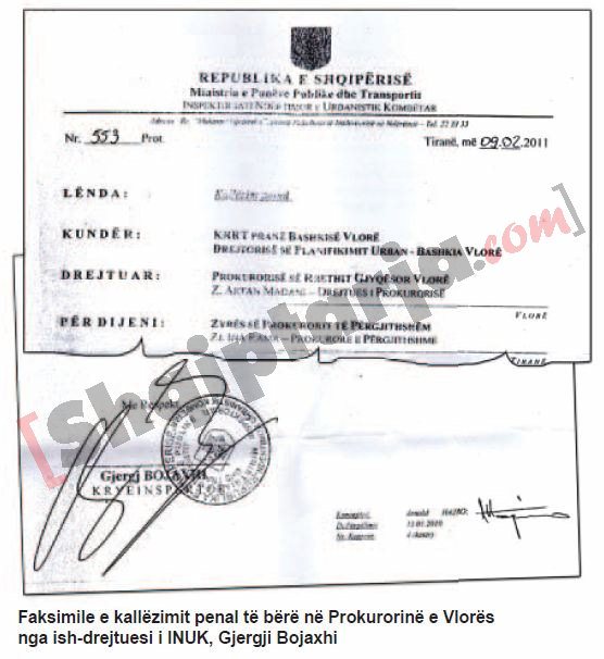 faksimile, pallati i bashes