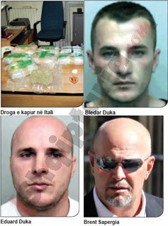 shqiptare te arrestuar ne itali