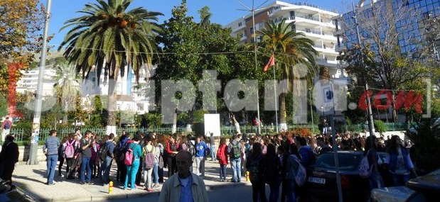 protesta ne saranda