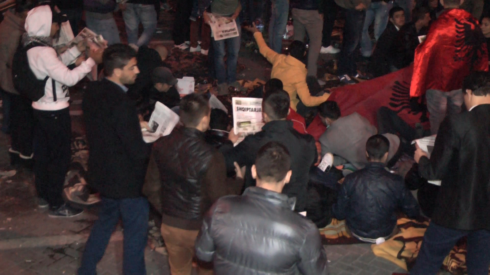 shqiptarja.com protesta