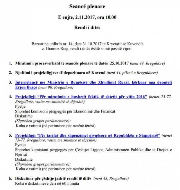 kuvendi rendi i dites